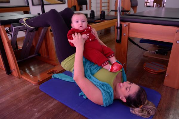 Pilates para mamães e gestantes